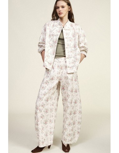 Pantaloni Palazzo Stampa Floreale A Gamba Ampia Dixie - Vestiti Fir...