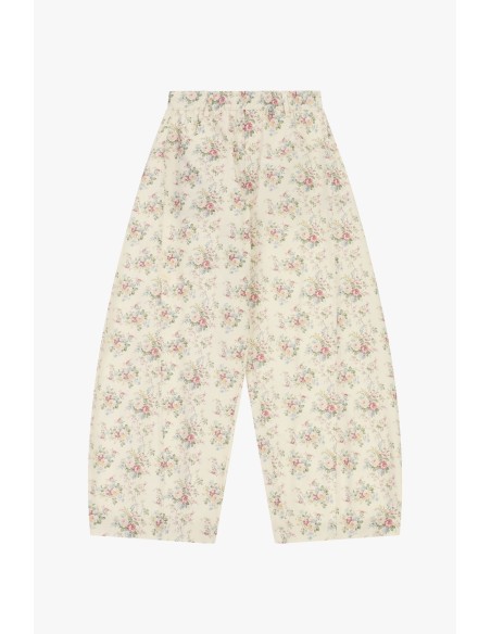 Calças Palazzo com Estampa Floral e Perna Larga Dixie