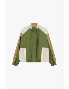 Bomber Con Pannelli A Contrasto E Polsini Elastici Dixie - Vestiti ... 2