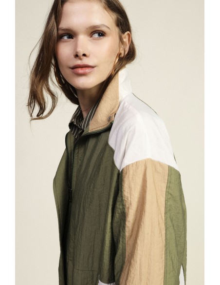 Bomber Con Pannelli A Contrasto E Polsini Elastici Dixie - Vestiti ...