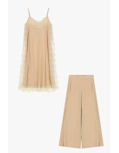 Completo Con Pantaloni Ampi E Top Con Pizzo Dixie - Vestiti Firmati... 2