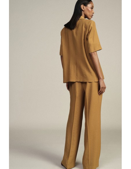 Pantaloni Palazzo A Gamba Ampia Con Pinces Dixie - Vestiti Firmati ...