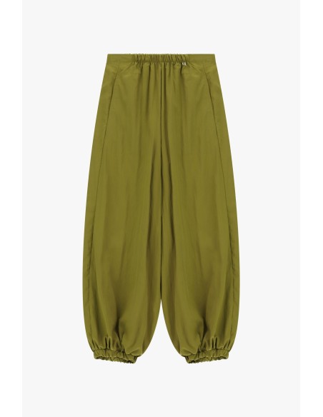 Pantaloni Palazzo Ampi Con Elastico In Vita E Fondo Dixie - Vestiti...