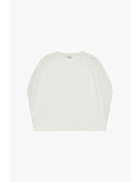 T-Shirt Manica Lunga Con Spalle Arricciate Dixie - Vestiti Firmati ...