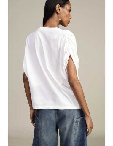 T-Shirt Manica Lunga Con Spalle Arricciate Dixie - Vestiti Firmati ...