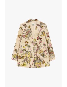 Blazer Fantasia Floreale Monopetto Con Tasche Dixie - Vestiti Firma... 2
