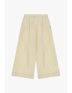 Pantaloni Palazzo Cropped Con Vita Elasticizzata Please - Vestiti F... 2