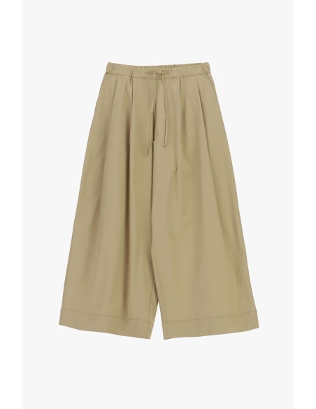 Pantaloni Palazzo Cropped Con Vita Elasticizzata Please - Vestiti F...