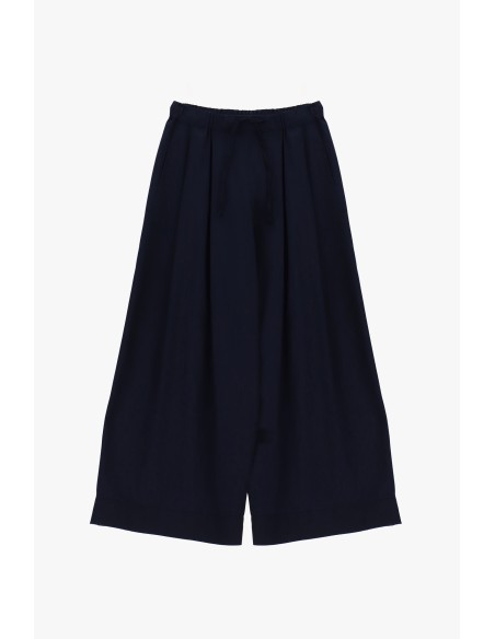 Pantaloni Palazzo Cropped Con Vita Elasticizzata Please - Vestiti F...