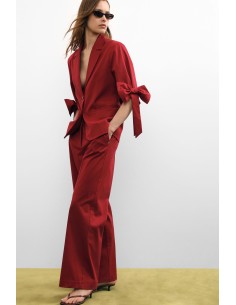 Trousers Palazzo Vita Media Con Tasche Please - Vestiti Firmati Lif...