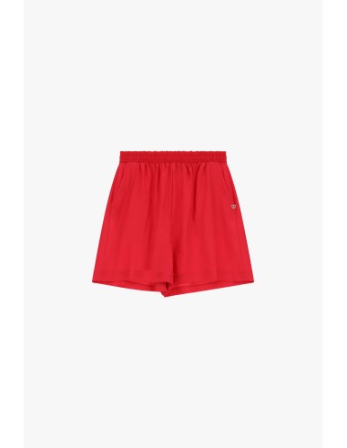 Shorts corte regular com cintura elástica Please