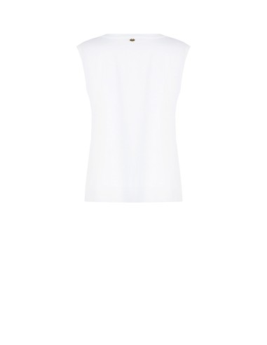 T-shirt Larga Sem Mangas Com Maxi Estampa E Tachas Em Forma de Estrelas Rinascimento