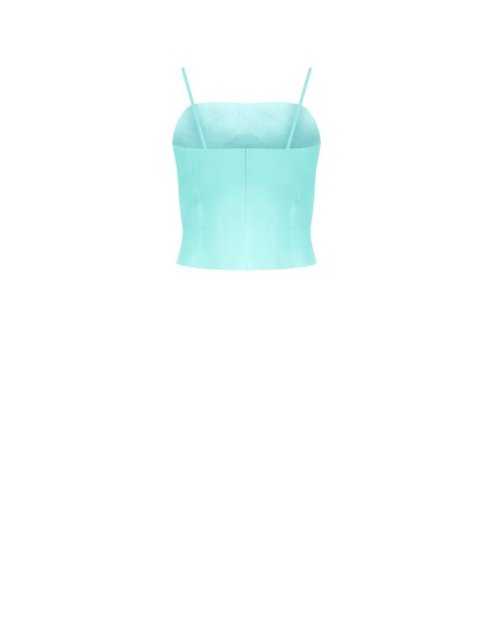 Top Bustier em Cetim Rinascimento