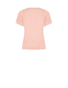 T-shirt corte regular em algodão com estampado estilo baseball vintage Rinascimento 2