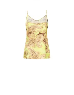 Top Fluido em Cetim Estampado Rinascimento 2