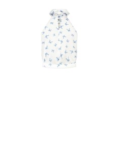 Top em raso com motivo de laços Rinascimento 2