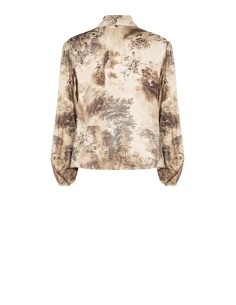 Blusa Fluida em Viscose com Gravatinha Rinascimento 2