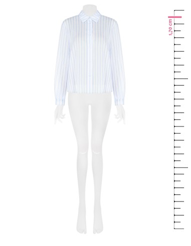 Camisa Oversize em Tecido Leve Rinascimento