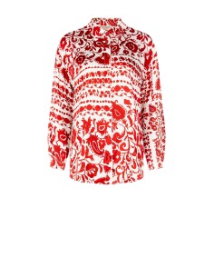 Camisa oversize em viscose Rinascimento