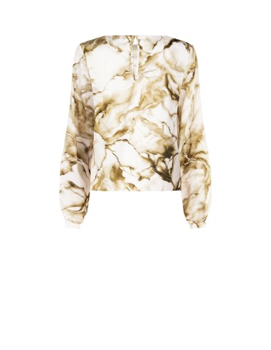 Blusa ampla com manchas de glitter Rinascimento