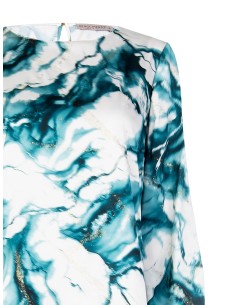 Blusa Ampia Con Macchie Glitter Rinascimento - Vestiti Firmati Life...