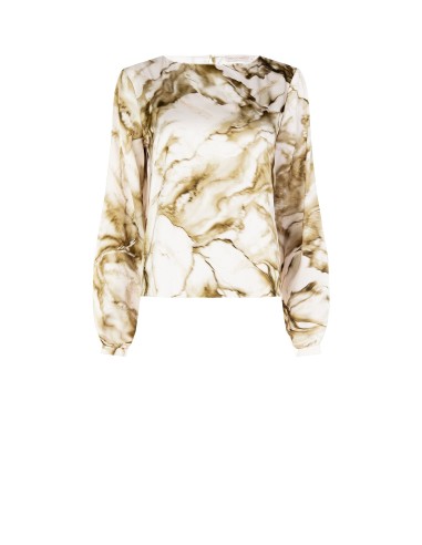 Blusa Ampla com Manchas de Glitter Rinascimento