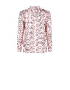 Camisa Regular em Viscose com Botões com Logótipo Rinascimento 2