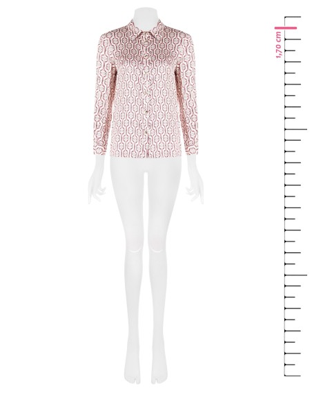 Camisa Regular Em Viscose Com Botões E Logo Rinascimento