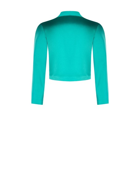 Bolero (cobertura para os ombros) em cetim com gancho Rinascimento