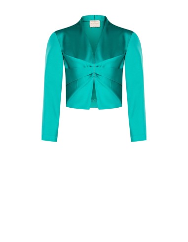 Bolero/capa para os ombros em cetim com gancho Rinascimento