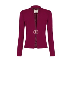 Casaco Ajustado em Tecido Técnico com Fivela Rinascimento