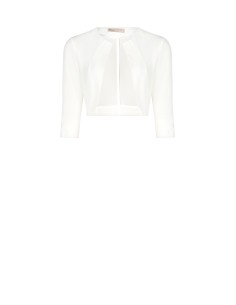 Bolero em tecido fluido Rinascimento