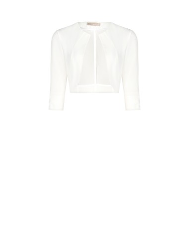 Bolero em tecido fluido Rinascimento