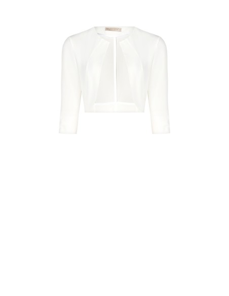 Bolero em tecido fluido Rinascimento