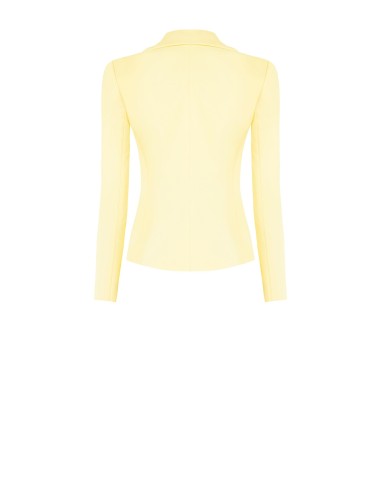 Blazer Entalhado em Tecido Poliviscose Rinascimento