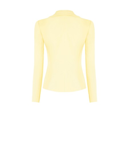 Blazer Entalhado em Tecido Poliviscose Rinascimento