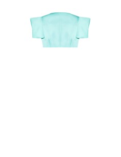 Bolero Curto Aberto em Cetim Rinascimento 2