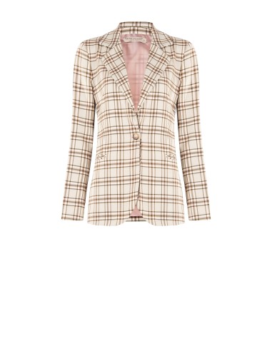 Blazer Xadrez em Poliviscose Rinascimento