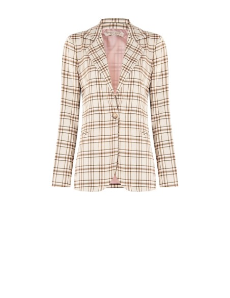 Blazer Xadrez em Poliviscose Rinascimento
