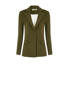 Giacca Blazer Sfiancata In Tessuto Tecnico Rinascimento - Vestiti F...