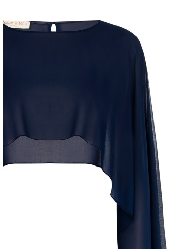 Bolero em georgette, comprido nos braços Rinascimento