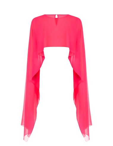 Bolero em georgette, comprido nos braços Rinascimento