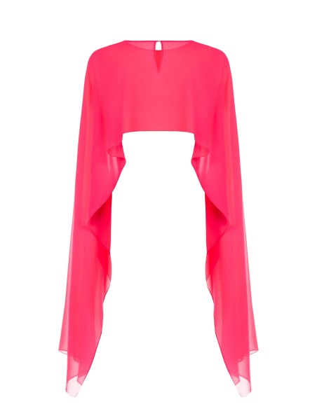 Bolero em georgette, comprido nos braços Rinascimento