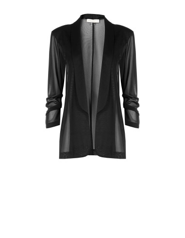 Blazer aberto em tule elástico Rinascimento