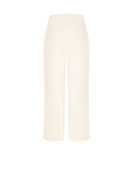 Calças flare cropped Rinascimento