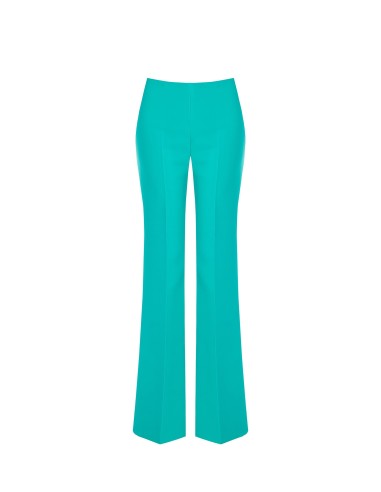 Calças Palazzo em Tecido Técnico Rinascimento