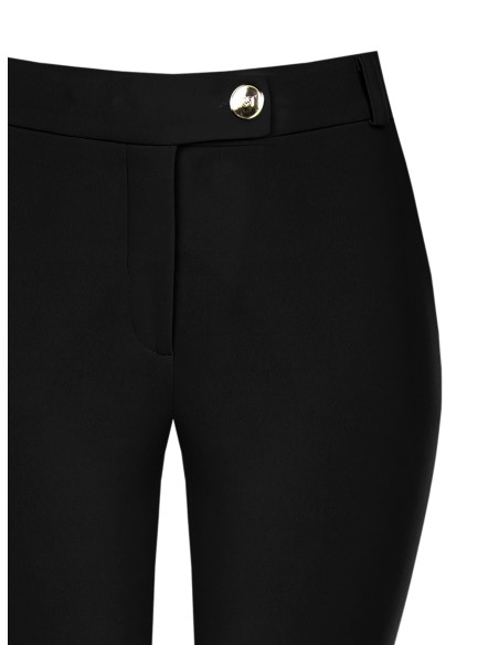 Calças cigarrete em scuba crepe Rinascimento