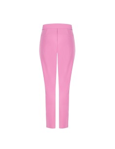 Calças Retas em Tecido Técnico com Cós Rígido Coordenado Rinascimento 2