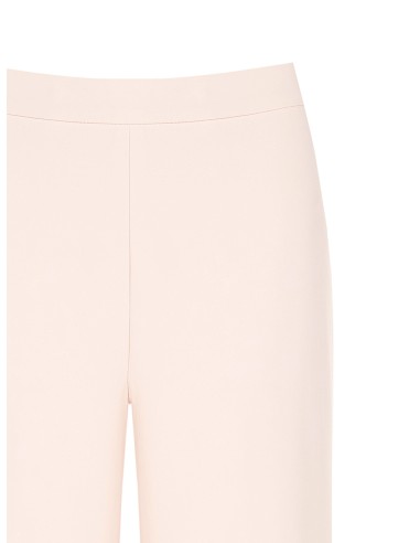 Calças largas sem bolsos em tecido fluido Rinascimento