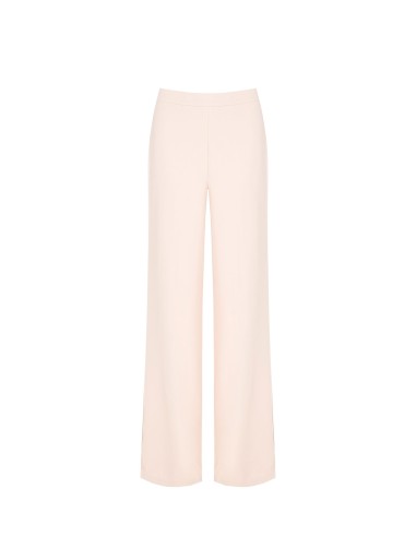 Calças largas sem bolsos em tecido fluido Rinascimento